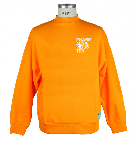 Pharmacy Industry Chic Orange Logo Crewneck Sweatshirt