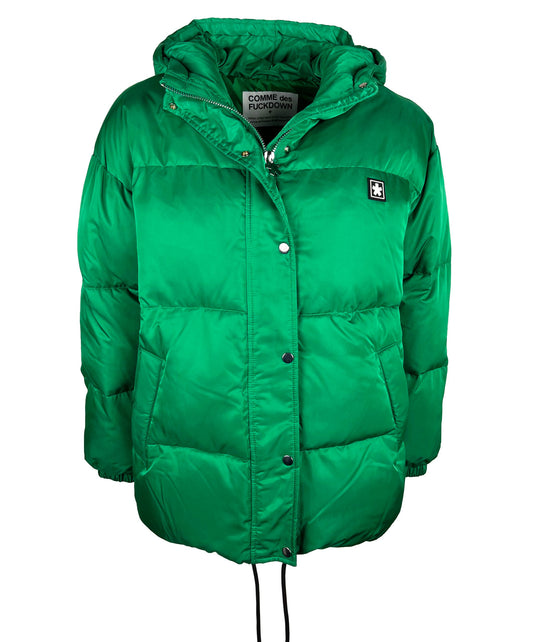 Comme Des Fuckdown Chic Padded Down Jacket with Hood