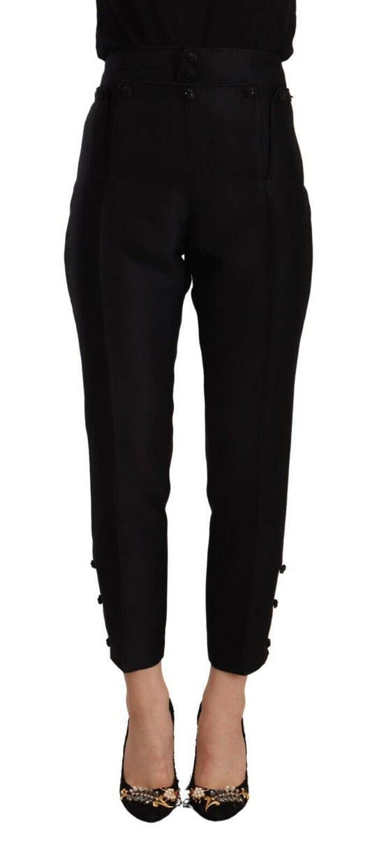 Dsquared² Elevated Elegance High-Waist Skinny Trousers