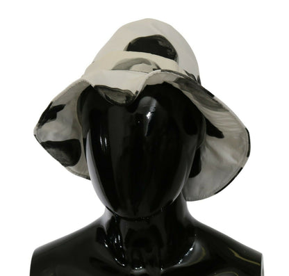 Dolce & Gabbana Polka Dot Cotton Bucket Hat - White & Black