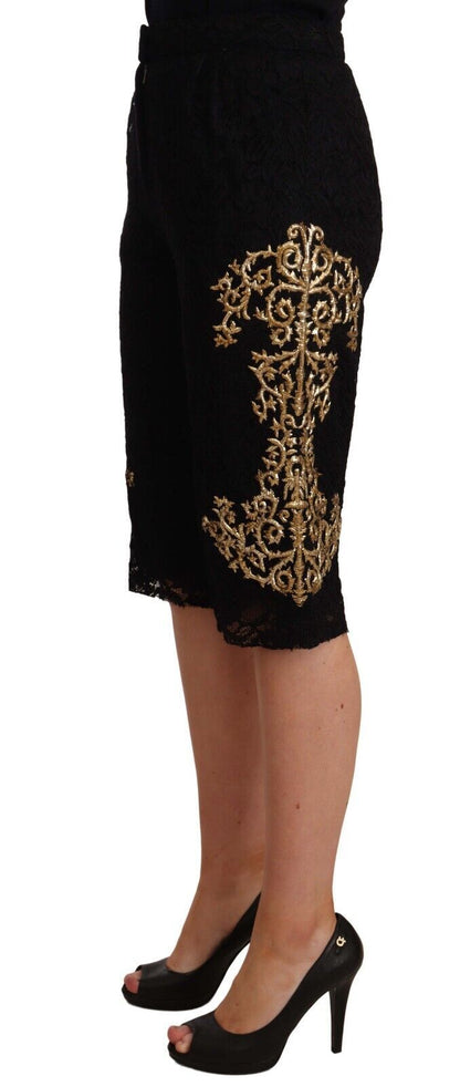 Dolce & Gabbana Elegant Knee Length Designer Shorts
