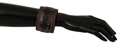 Scervino Street Elegant Unisex Leather Bracelet