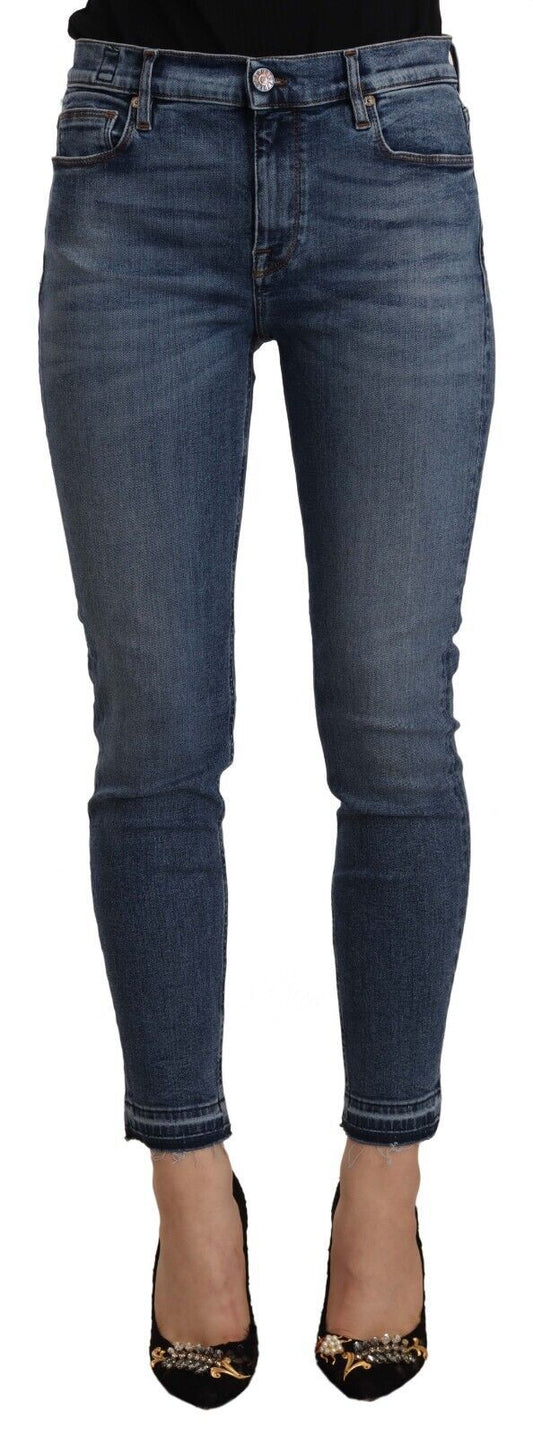 Don The Fuller Chic Slim Fit Blue Washed Jeans