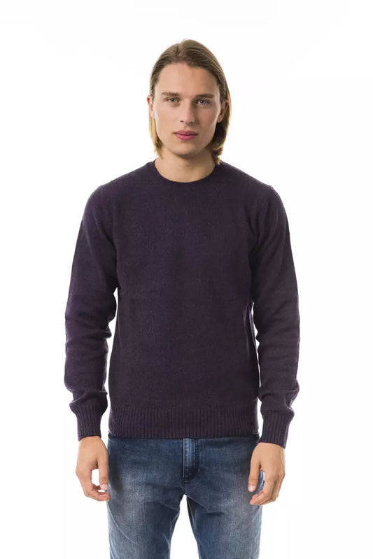 Uominitaliani Exquisite Embroidered Wool-Cashmere Sweater