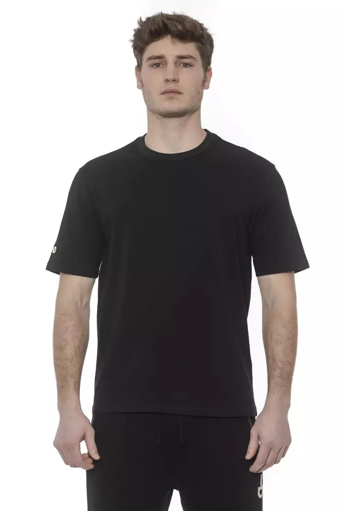 Tond Black Cotton T-Shirt