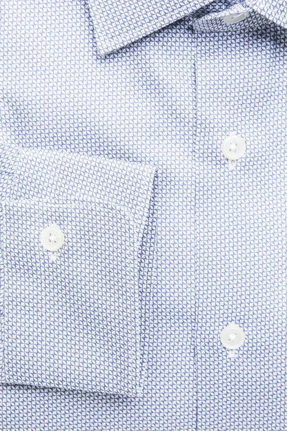 Robert Friedman Light Blue Cotton Shirt