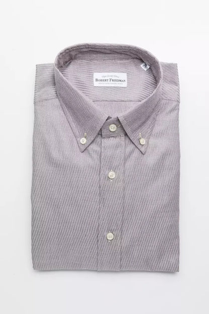 Robert Friedman Beige Cotton Shirt