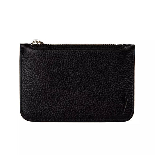 Neil Barrett Elegant Men's Zip Leather Wallet