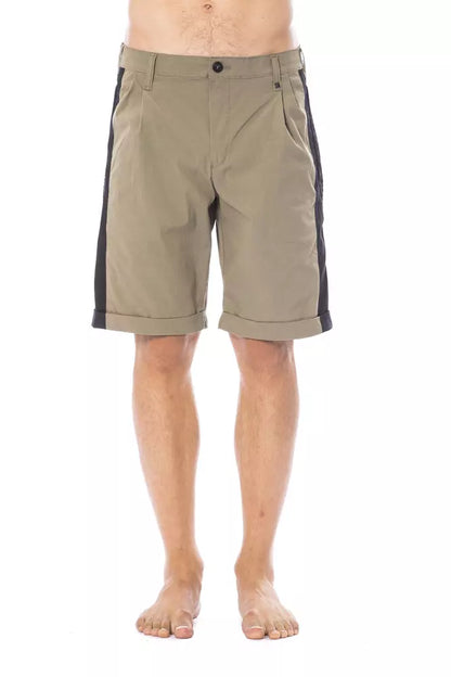 Verri Army Casual Stretch Cotton Shorts